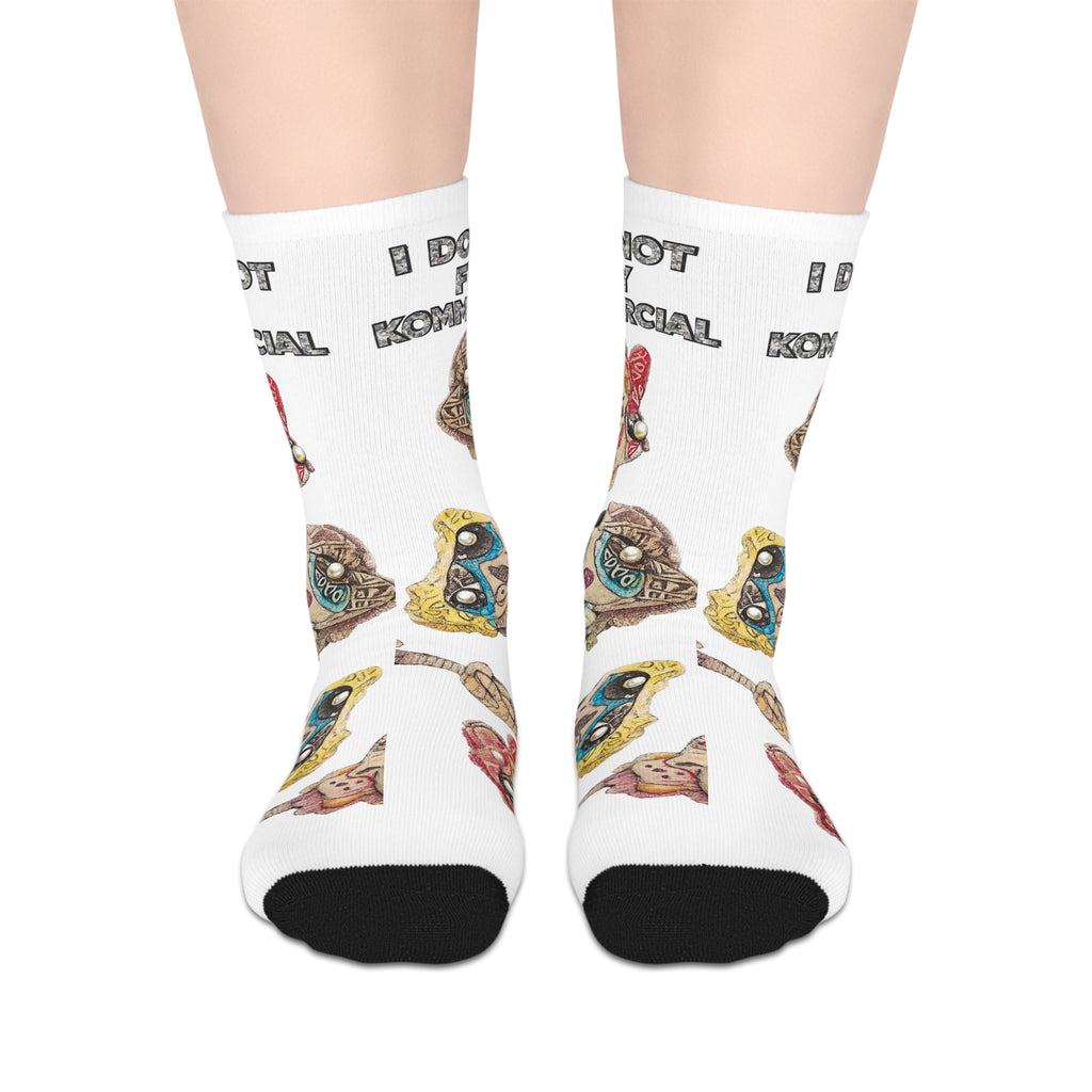 Mid-Length Socks — "I Do Not Keep It KOSHER" Novelty Statement Socks