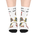 Mid-Length Socks — "I Do Not Keep It KOSHER" Novelty Statement Socks