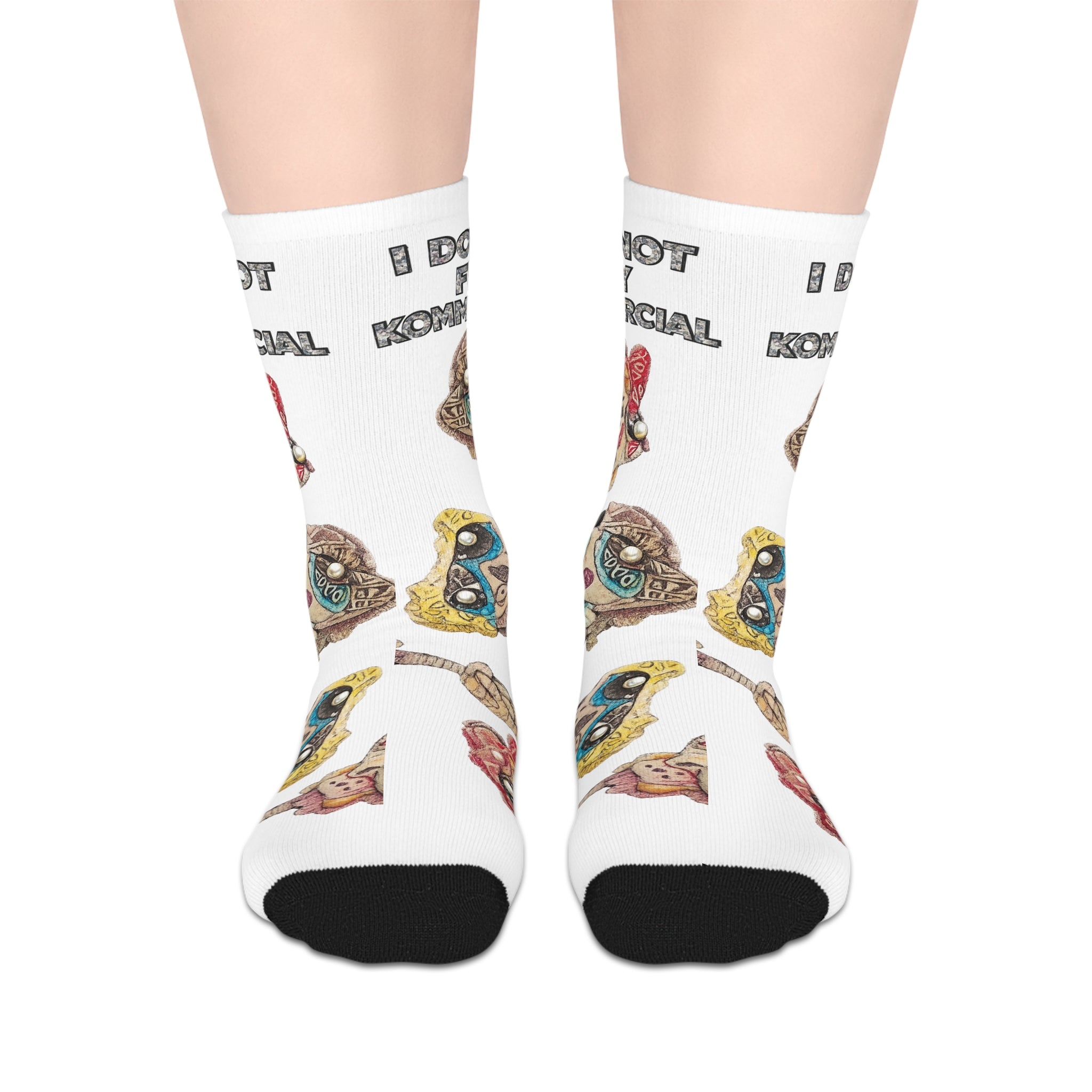 Mid-Length Socks — "I Do Not Keep It KOSHER" Novelty Statement Socks