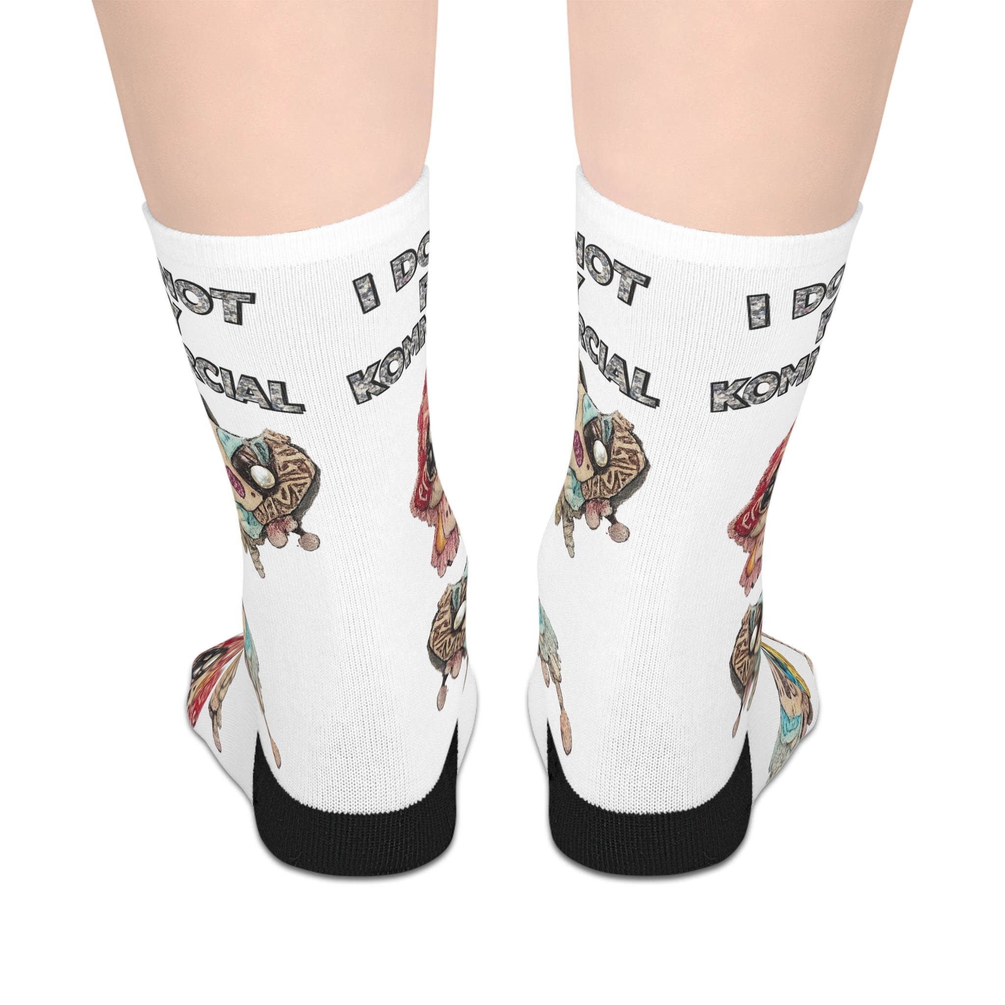 Mid-Length Socks — "I Do Not Keep It KOSHER" Novelty Statement Socks