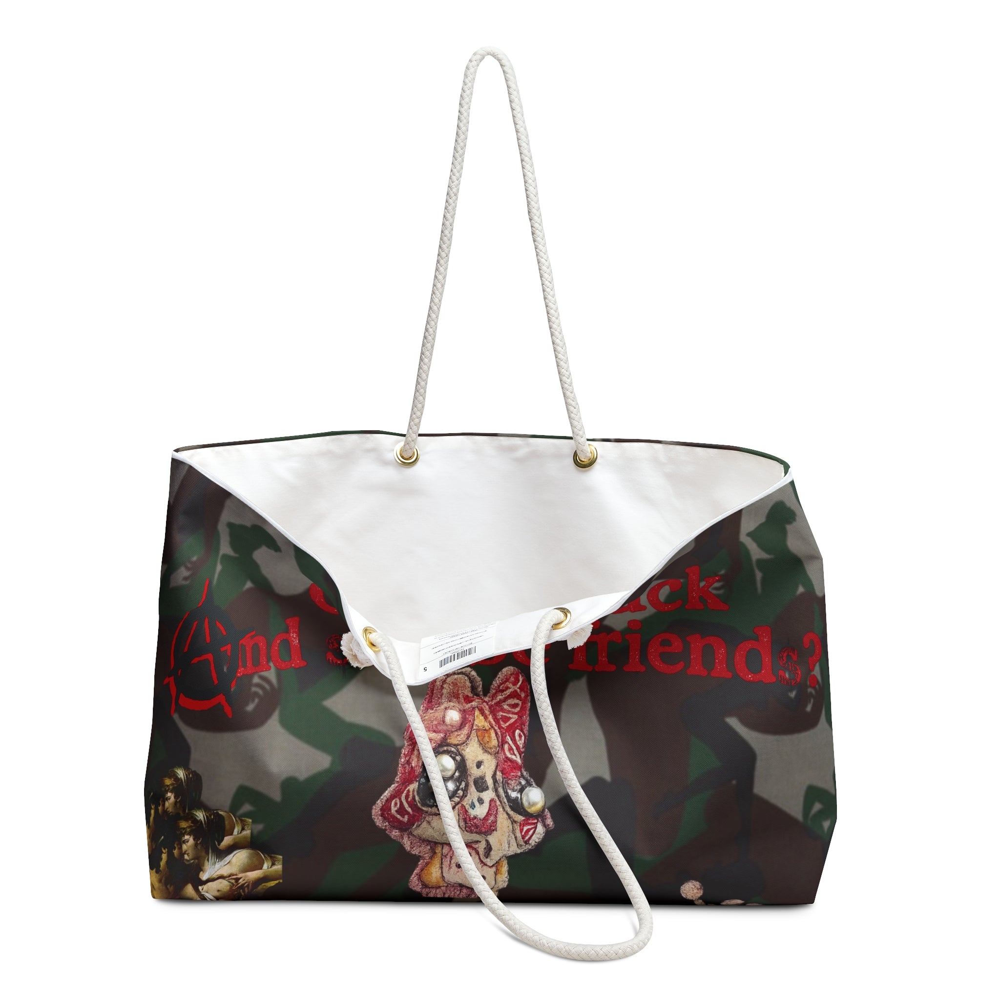 Cheatin Bad Bag — Camo Graphic 'I Do Not Fly Kommercial'