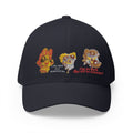 Embroidered Punk Puppy Faces Cap — "Can we fuck and still be friends?"