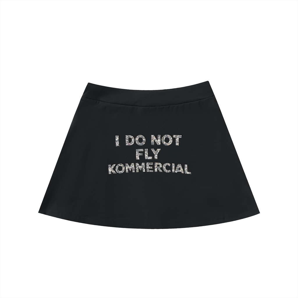 Side Quest High-Waist Pocketed A-Line Skirt