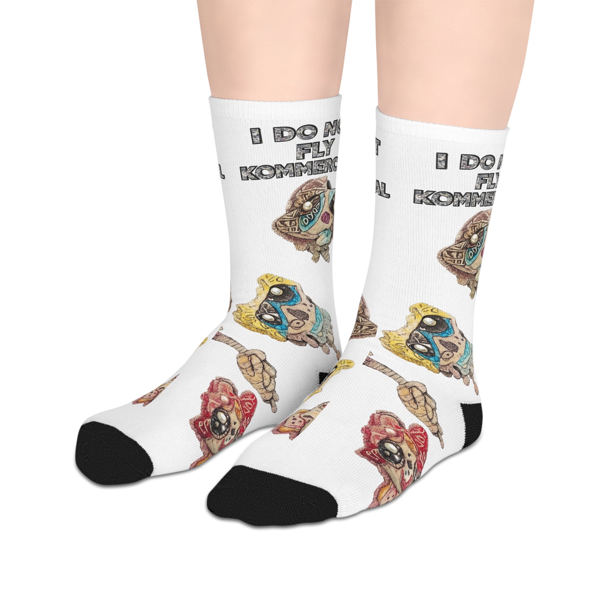 Mid-Length Socks — "I Do Not Keep It KOSHER" Novelty Statement Socks