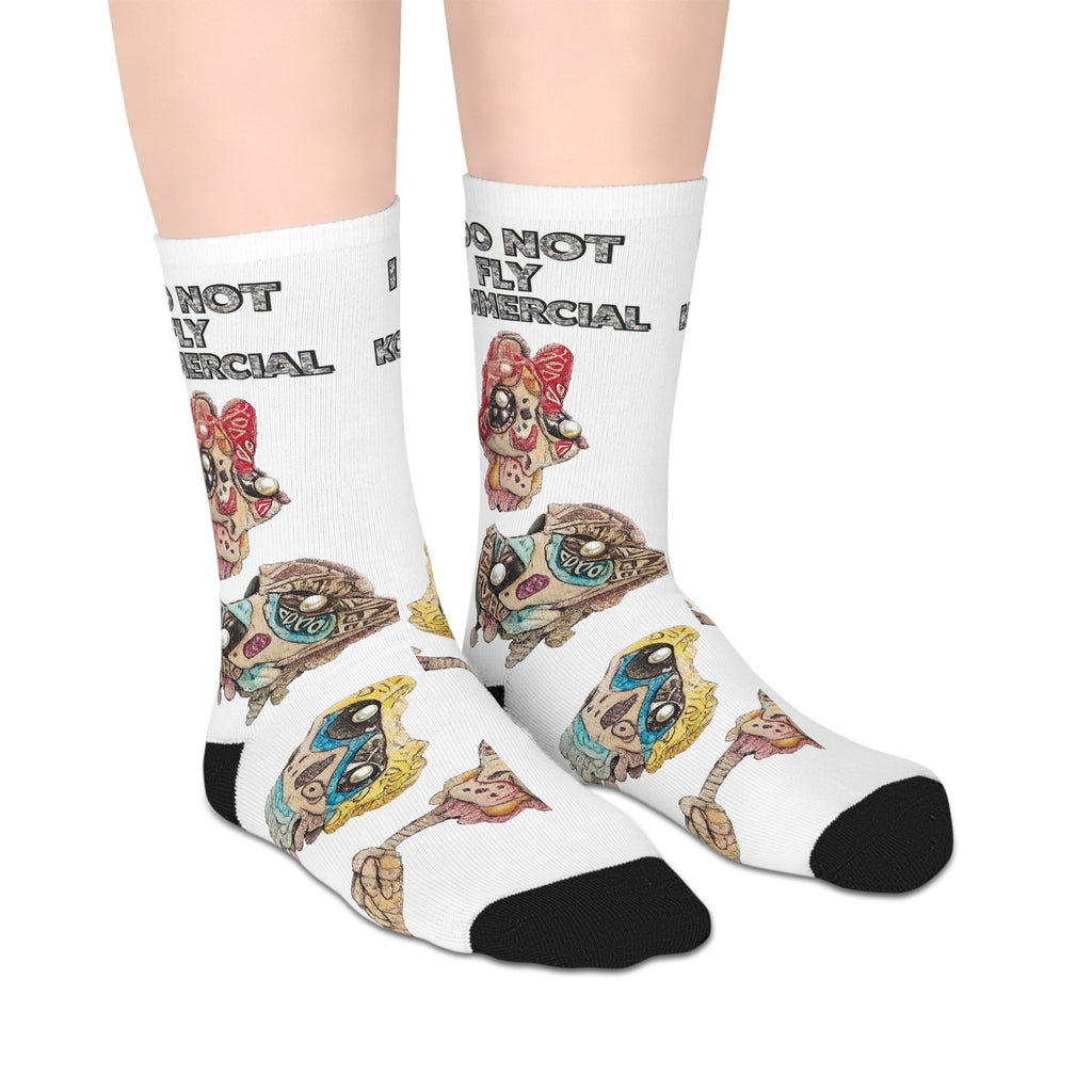 Mid-Length Socks — "I Do Not Keep It KOSHER" Novelty Statement Socks