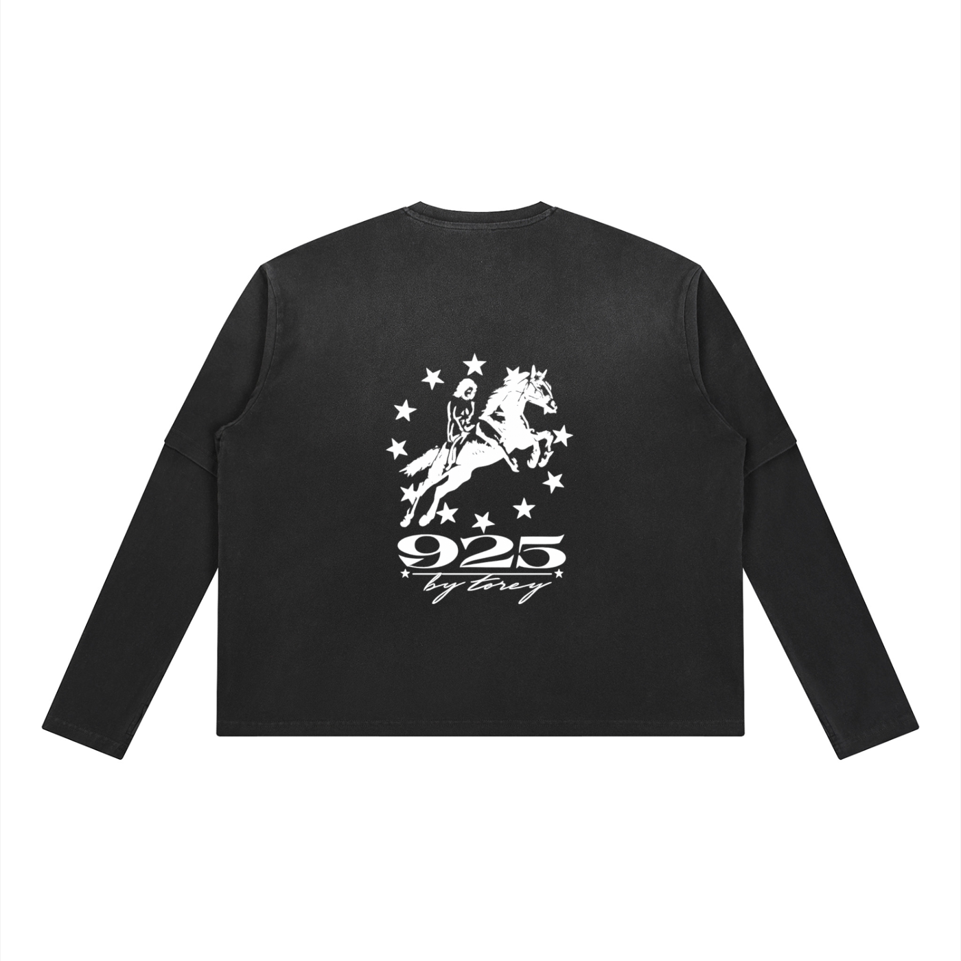 Cokecaine Vintage Wash Layered T-Shirt