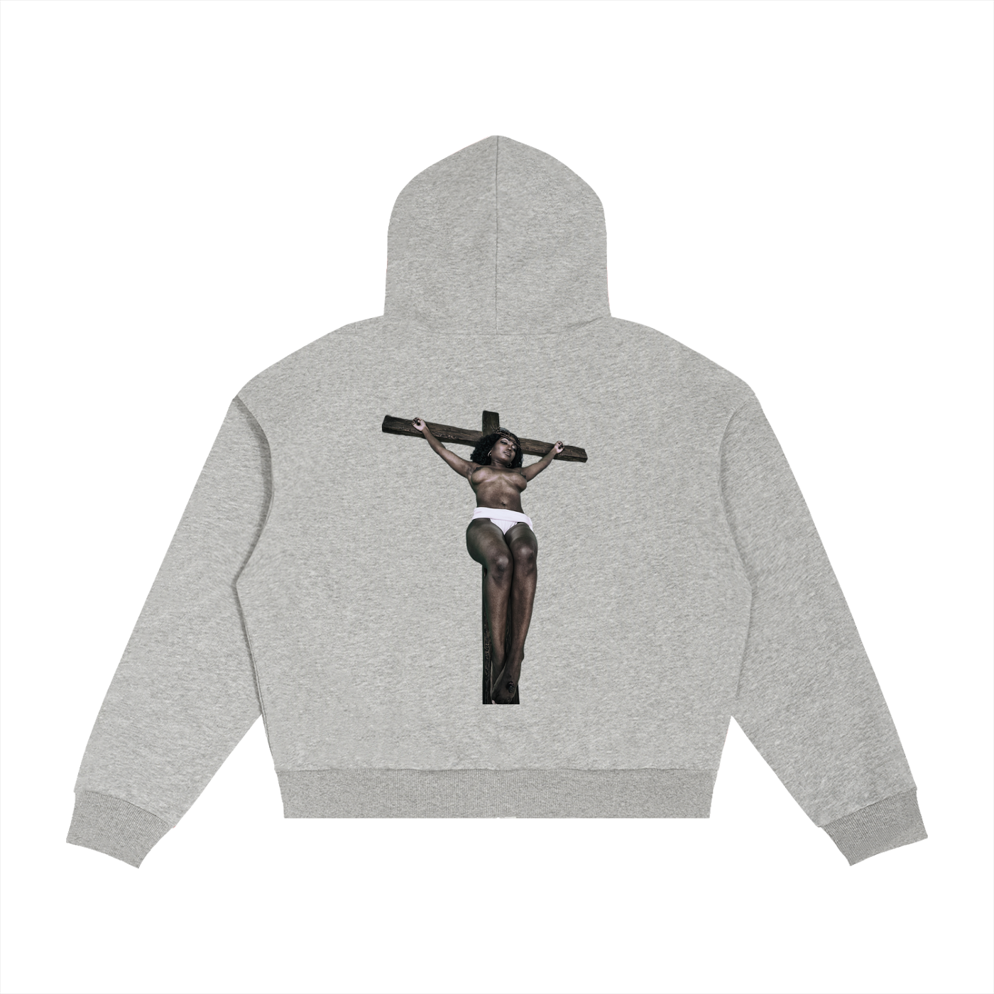 925 Plaid Boxy Zip Hoodie